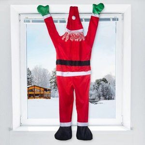 Hanging Santa Decoration, 47in - New No Original Box